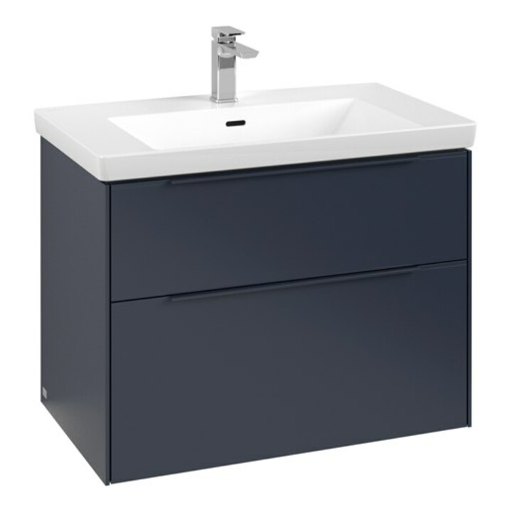 V&B Waschtischunterschrank Subway 3.0 77,2x57,6x47,8cm, m LE/Gr mon., Mar bl.