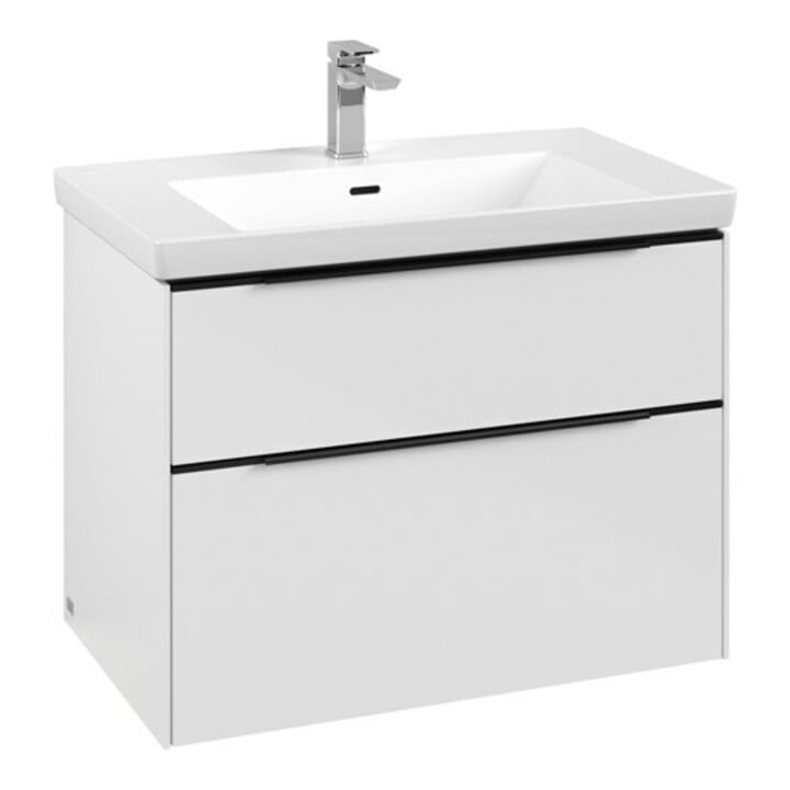 V&B Waschtischunterschrank Subway 3.0 77,2x57,6x47,8cm, m LE/Gr vo b, Bri wh.