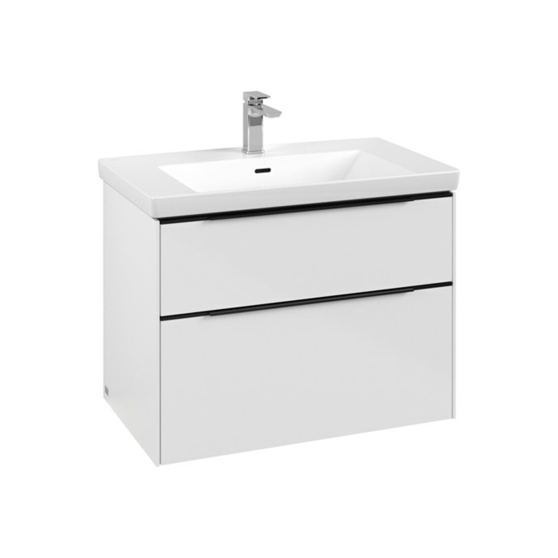 V&B Waschtischunterschrank Subway 3.0 77,2x57,6x47,8cm, m LE/Gr vo b, Bri wh.