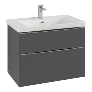 V&B Waschtischunterschrank Subway 3.0 77,2x57,6x47,8cm, m LE/Gr vo bla, bla Oa