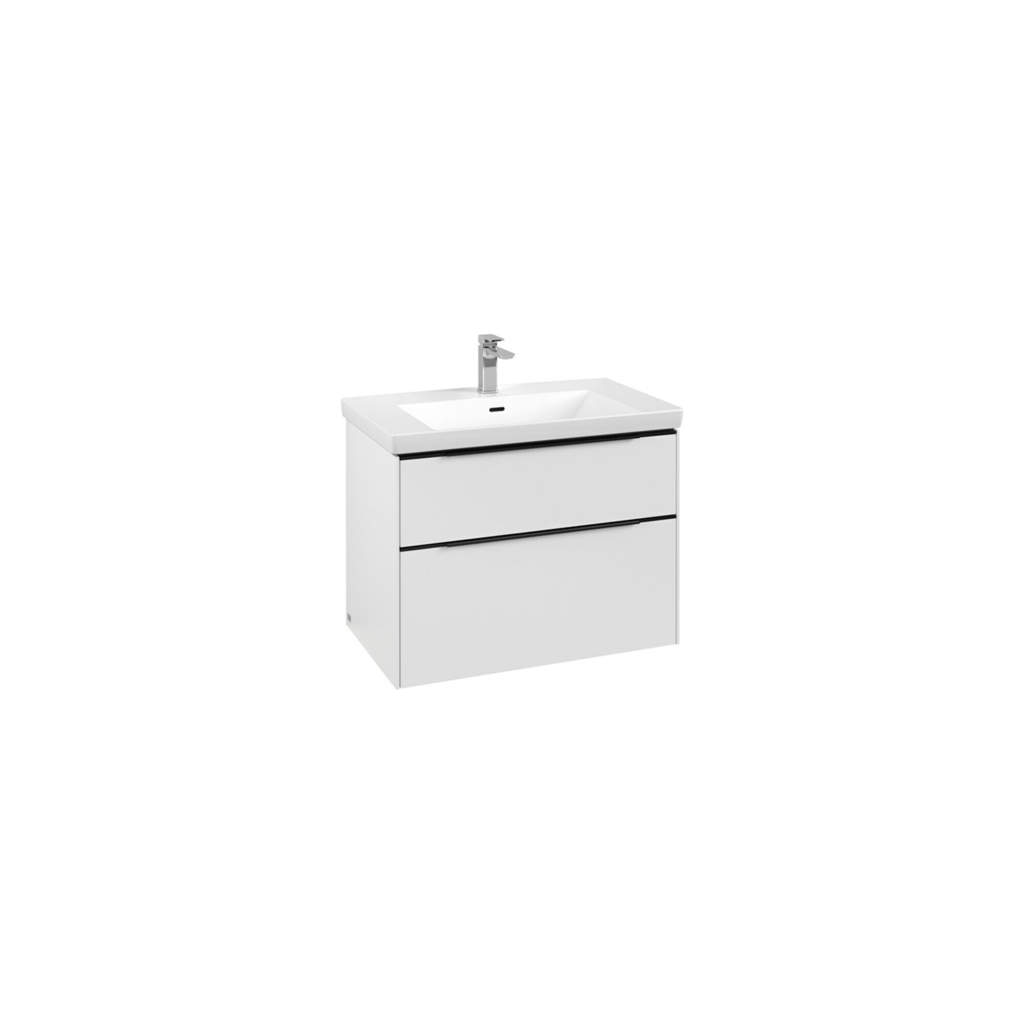 V&B Waschtischunterschrank Subway 3.0 77,2x57,6x47,8cm, m LE/Gr vo bla, P wh. ; Villeroy & Boch