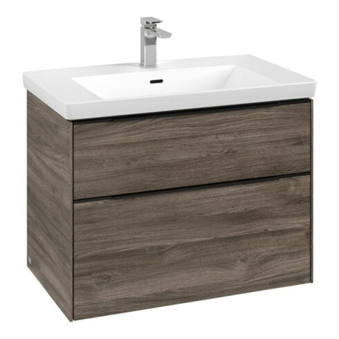 V&B Waschtischunterschrank Subway 3.0 77,2x57,6x47,8cm, m LE/Gr vo bla, st. Oa