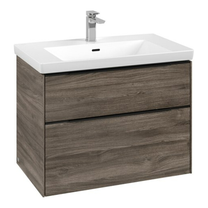 V&B Waschtischunterschrank Subway 3.0 77,2x57,6x47,8cm, m LE/Gr vo bla, st. Oa