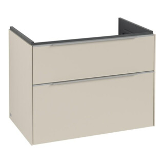 V&B Waschtischunterschrank Subway 3.0 77,2x57,6x47,8cm, o LE/Gr AL g, cashm Gr