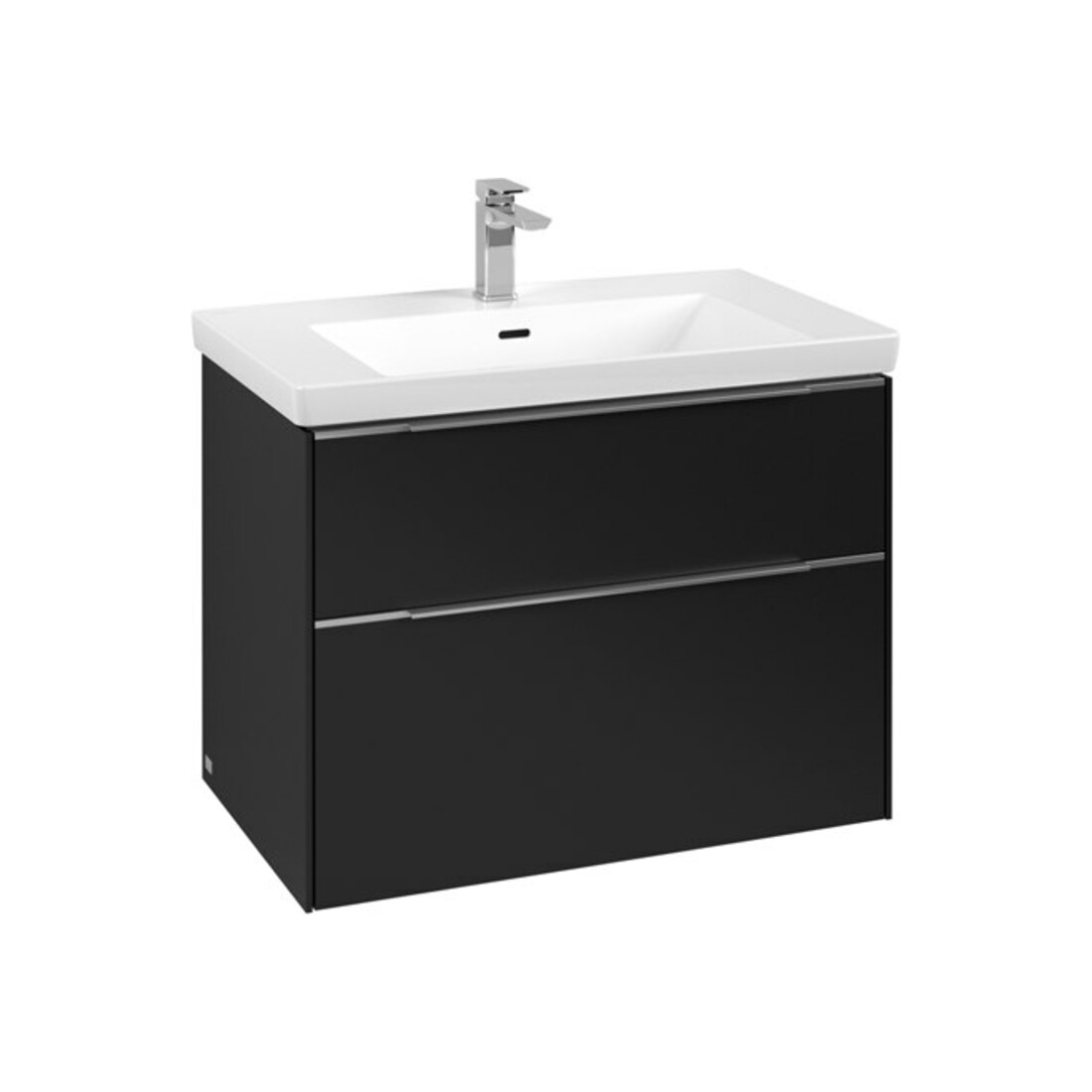 V&B Waschtischunterschrank Subway 3.0 77,2x57,6x47,8cm, o LE/Gr AL g, volc bla