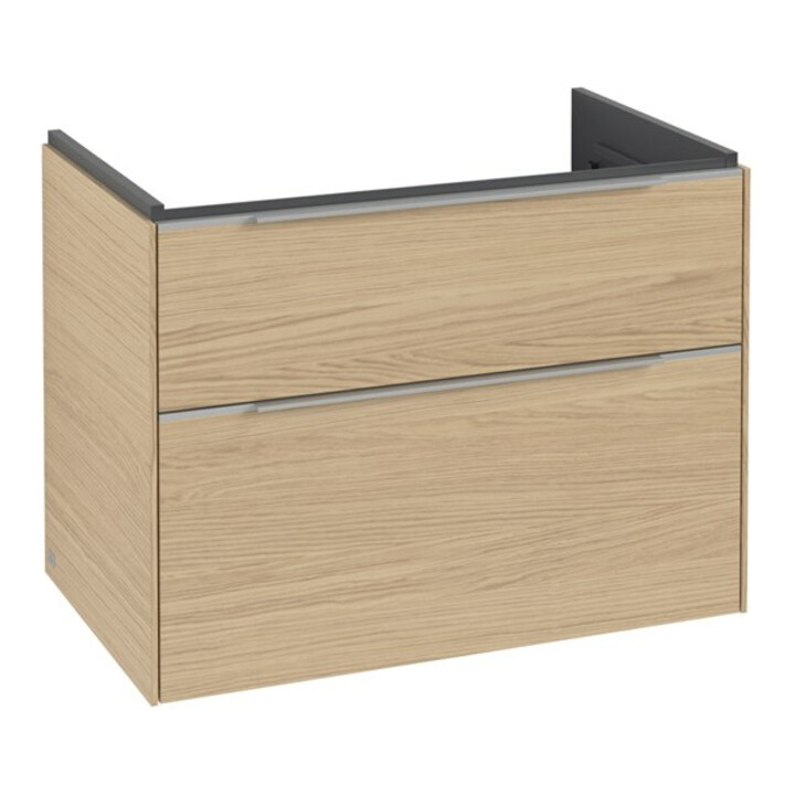 V&B Waschtischunterschrank Subway 3.0 77,2x57,6x47,8cm, o LE/Gr AL gl, Nord Oa