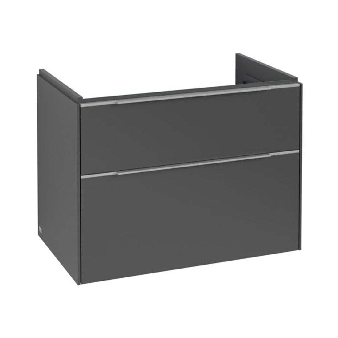 V&B Waschtischunterschrank Subway 3.0 77,2x57,6x47,8cm, o LE/Gr Alu gl, graph.