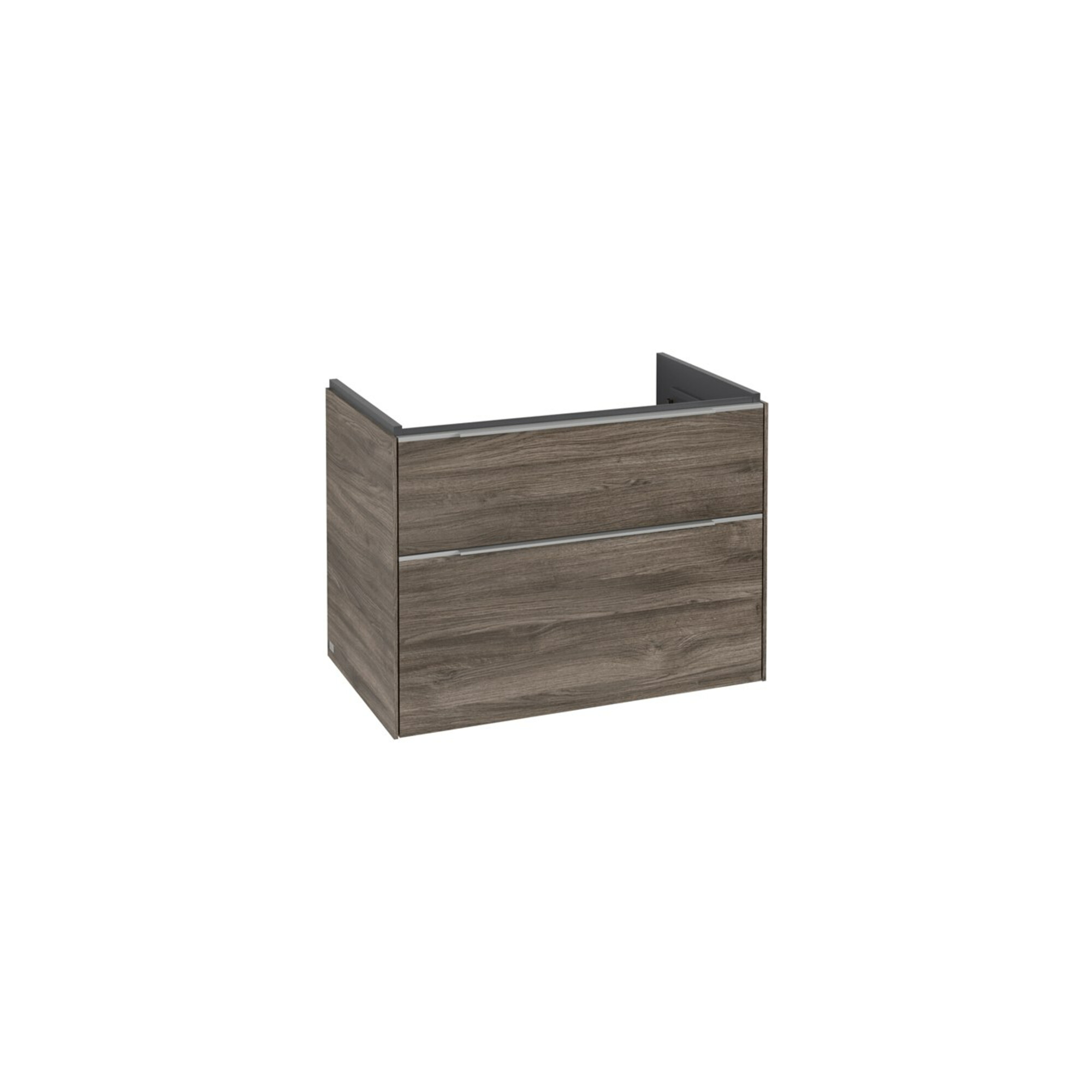 V&B Waschtischunterschrank Subway 3.0 77,2x57,6x47,8cm, o LE/Gr Alu gl, st. Oa ; Villeroy & Boch