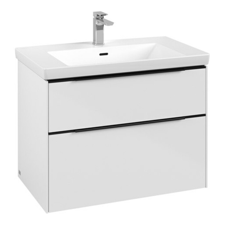 V&B Waschtischunterschrank Subway 3.0 77,2x57,6x47,8cm, o LE/Gr vo b, Bri wh.