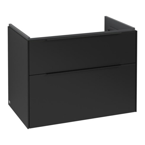 V&B Waschtischunterschrank Subway 3.0 77,2x57,6x47,8cm, o LE/Gr vo b, volc bla