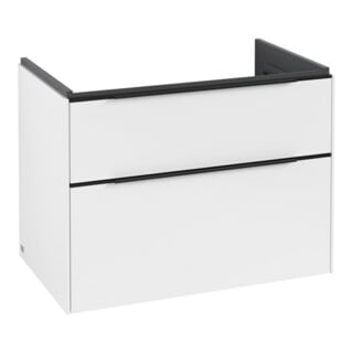 V&B Waschtischunterschrank Subway 3.0 77,2x57,6x47,8cm, o LE/Gr vo bla, P wh.