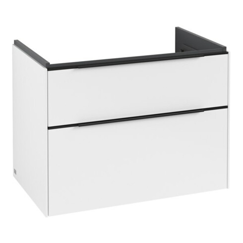 V&B Waschtischunterschrank Subway 3.0 77,2x57,6x47,8cm, o LE/Gr vo bla, P wh.