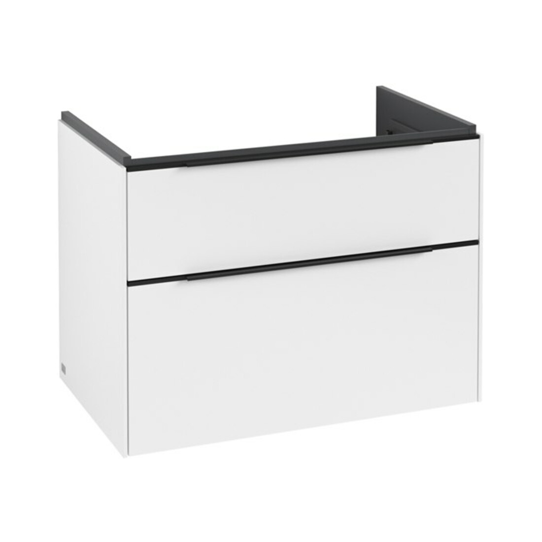 V&B Waschtischunterschrank Subway 3.0 77,2x57,6x47,8cm, o LE/Gr vo bla, P wh.
