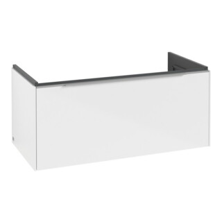 V&B Waschtischunterschrank Subway 3.0 97,3x42,9x47,8cm, m LE/Gr AL g, Bri wh.