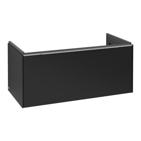 V&B Waschtischunterschrank Subway 3.0 97,3x42,9x47,8cm, m LE/Gr AL g, volc bla