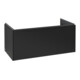V&B Waschtischunterschrank Subway 3.0 97,3x42,9x47,8cm, m LE/Gr vo b, volc bla-1