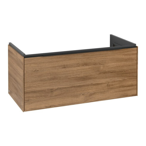 V&B Waschtischunterschrank Subway 3.0 97,3x42,9x47,8cm, m LE/Gr vo bla, Kan Oa