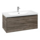 V&B Waschtischunterschrank Subway 3.0 97,3x42,9x47,8cm, m LE/Gr vo bla, st. Oa-4