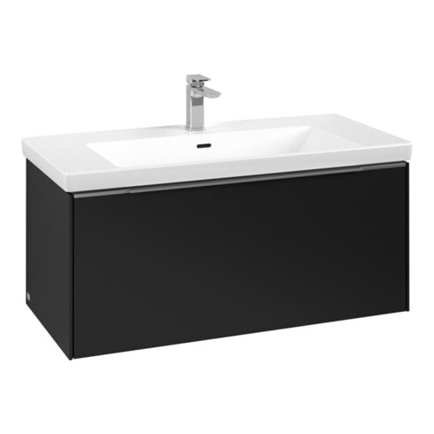 V&B Waschtischunterschrank Subway 3.0 97,3x42,9x47,8cm, o LE/Gr AL g, volc bla