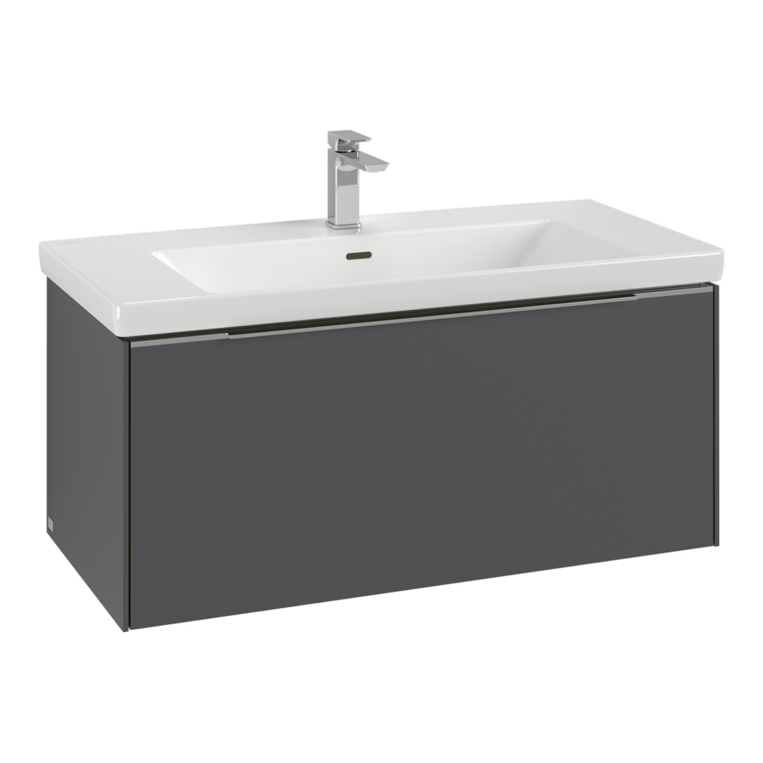 V&B Waschtischunterschrank Subway 3.0 97,3x42,9x47,8cm, o LE/Gr mon., so gre.