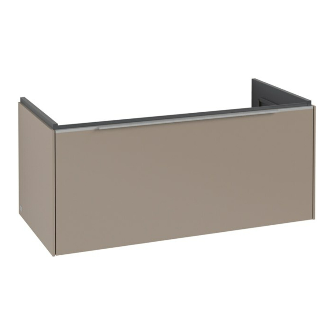 V&B Waschtischunterschrank Subway 3.0 97,3x42,9x47,8cm, o. LED/Gr Alu gl, Tau