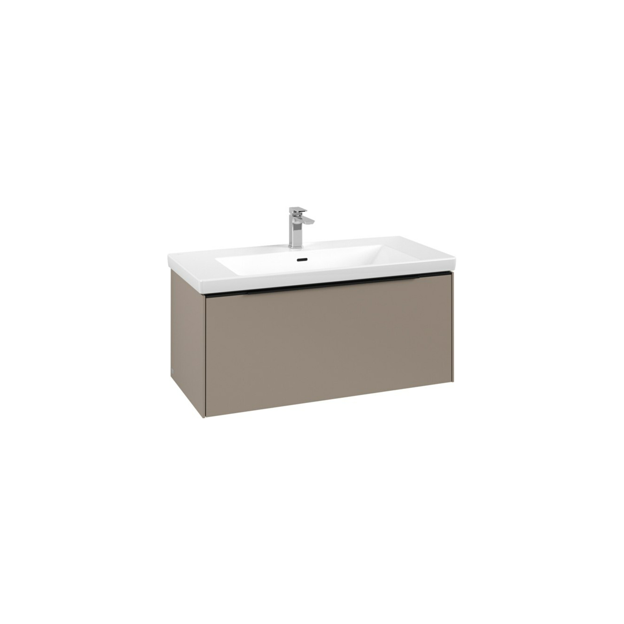 V&B Waschtischunterschrank Subway 3.0 97,3x42,9x47,8cm, o LED/Gr volc bla, Tau ; Villeroy & Boch