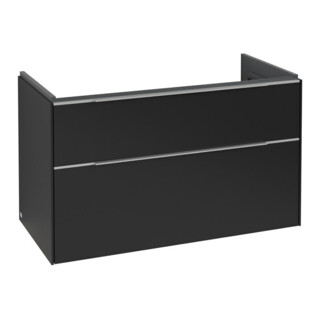 V&B Waschtischunterschrank Subway 3.0 97,3x57,6x47,8cm, m LE/Gr AL g, volc bla