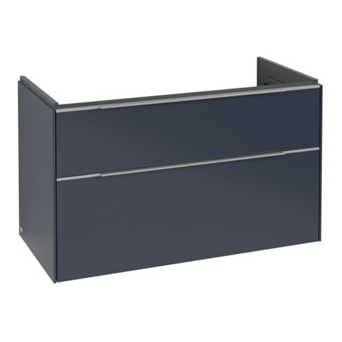 V&B Waschtischunterschrank Subway 3.0 97,3x57,6x47,8cm, m LE/Gr AL gl, Mar bl.