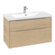 V&B Waschtischunterschrank Subway 3.0 97,3x57,6x47,8cm, m LE/Gr AL gl, Nord Oa-3