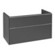 V&B Waschtischunterschrank Subway 3.0 97,3x57,6x47,8cm, m LE/Gr Alu gl, graph.-3