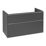 V&B Waschtischunterschrank Subway 3.0 97,3x57,6x47,8cm, m LE/Gr Alu gl, graph.-3