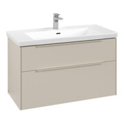 V&B Waschtischunterschrank Subway 3.0 97,3x57,6x47,8cm, m LE/Gr mon., cashm Gr