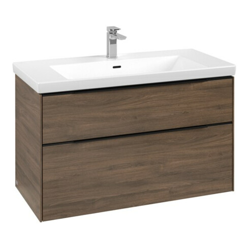 V&B Waschtischunterschrank Subway 3.0 97,3x57,6x47,8cm, m LE/Gr vo b, Ariz. Oa