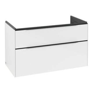 V&B Waschtischunterschrank Subway 3.0 97,3x57,6x47,8cm, m LE/Gr vo b, Bri wh.