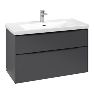 V&B Waschtischunterschrank Subway 3.0 97,3x57,6x47,8cm, m LE/Gr vo bla, graph.