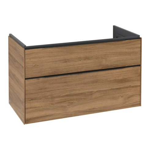 V&B Waschtischunterschrank Subway 3.0 97,3x57,6x47,8cm, m LE/Gr vo bla, Kan Oa