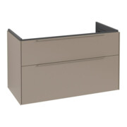 V&B Waschtischunterschrank Subway 3.0 97,3x57,6x47,8cm, m LED/Gr monochr, Tau-4