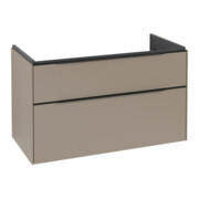 V&B Waschtischunterschrank Subway 3.0 97,3x57,6x47,8cm, m LED/Gr volc bla, Tau