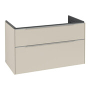 V&B Waschtischunterschrank Subway 3.0 97,3x57,6x47,8cm, o LE/Gr AL g, cashm Gr