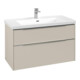 V&B Waschtischunterschrank Subway 3.0 97,3x57,6x47,8cm, o LE/Gr AL g, cashm Gr-3