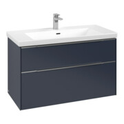 V&B Waschtischunterschrank Subway 3.0 97,3x57,6x47,8cm, o LE/Gr AL gl, Mar bl.