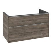 V&B Waschtischunterschrank Subway 3.0 97,3x57,6x47,8cm, o LE/Gr Alu gl, st. Oa