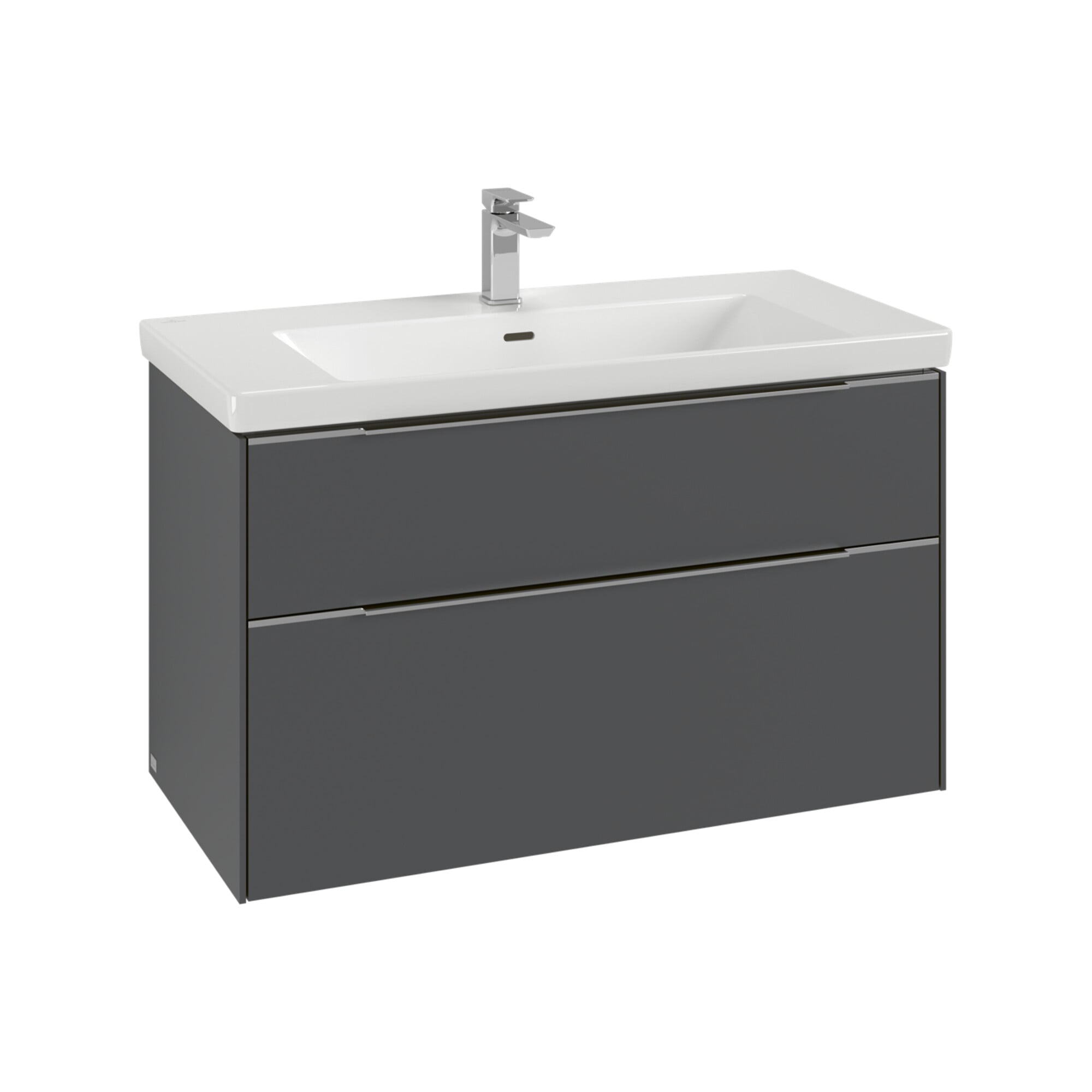 V&B Waschtischunterschrank Subway 3.0 97,3x57,6x47,8cm, o LE/Gr mon., wine r ; Villeroy & Boch