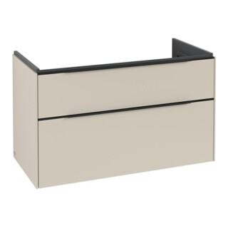 V&B Waschtischunterschrank Subway 3.0 97,3x57,6x47,8cm, o LE/Gr vo b, cashm Gr