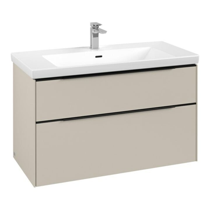 V&B Waschtischunterschrank Subway 3.0 97,3x57,6x47,8cm, o LE/Gr vo b, cashm Gr