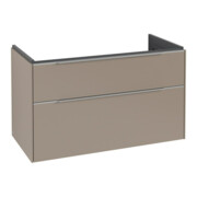 V&B Waschtischunterschrank Subway 3.0 97,3x57,6x47,8cm, o. LED/Gr Alu gl, Tau-3