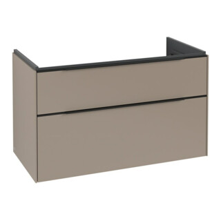 V&B Waschtischunterschrank Subway 3.0 97,3x57,6x47,8cm, o LED/Gr volc bla, Tau
