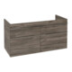 V&B Waschtischunterschrank Venticello 115,3x59x50,2cm, Griff Chrom, stone oak-1