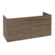 V&B Waschtischunterschrank VENTICELLO 125,3x59x50,2cm, Gr. Chrom, arizona oak-3