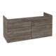 V&B Waschtischunterschrank Venticello 125,3x59x50,2cm, Griff Chrom, stone oak-3
